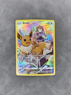 Pokemon TCG Eevee TG11/TG30 Holo SWSG09: Brilliant Stars Trainer Gallery - NM - Image 1