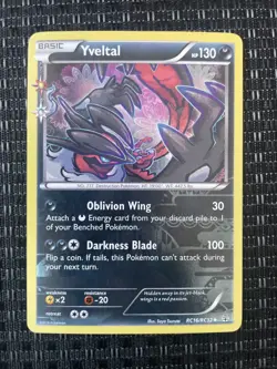 Pokemon Yveltal Uncommon Generations: Radiant Collection RC16/RC32 LP Free Ship - Image 1