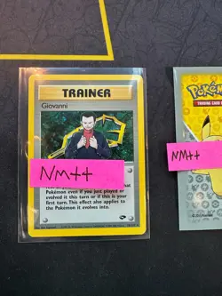 Pokemon Giovanni Gym Challenge Unlimited Holo 18/132 🔥PSA Grade🔥 033 💎NM++💎 - Image 1