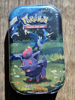 Pokemon Ascended Heroes Mini Tin Zorua & Cramorant Sealed - In Hand - Image 1