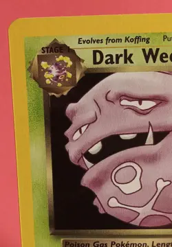 Pokemon TCG Dark Weezing 14/82 Team Rocket Unlimited Holo Rare Lightly Played - Image 4