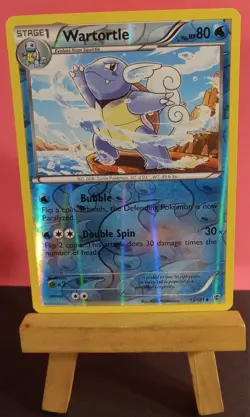 Pokemon TCG Wartortle 15/101 Plasma Blast Uncommon Reverse Holo Lightly Played+ - Image 3
