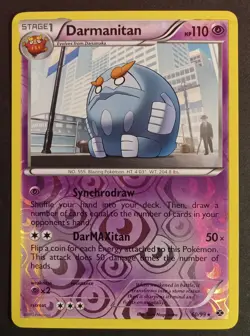 Pokemon TCG Darmanitan 60/99 Next Destinies Reverse Holo Rare Lightly Played - Image 1