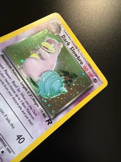 Dark Slowbro 12/82 Team Rocket Holo Rare Pokemon - Image 3