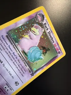 Dark Slowbro 12/82 Team Rocket Holo Rare Pokemon - Image 4