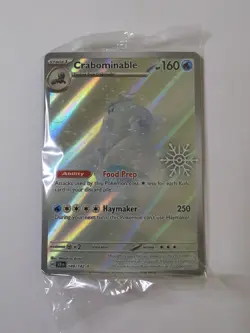 Crabominable 149/142 (Holiday Calendar) Stamp Sealed | Pokemon Stellar Crown - Image 1
