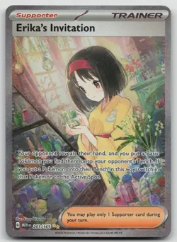 Erika’s Invitation 203/165 Sv: Scarlet & Violet 151 Special Illustration Rare - Image 1