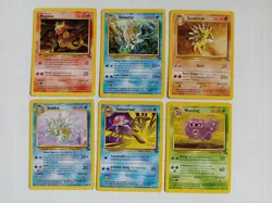 Pokemon TCG Fossil Set: Near Complete Set of Uncommons + Commons, 29 cards - Image 2