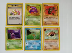 Pokemon TCG Fossil Set: Near Complete Set of Uncommons + Commons, 29 cards - Image 3