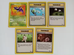 Pokemon TCG Fossil Set: Near Complete Set of Uncommons + Commons, 29 cards - Image 5