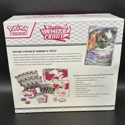 Pokemon TCG Scarlet & Violet: White Flare Elite Trainer Box 1 Box English - Image 2