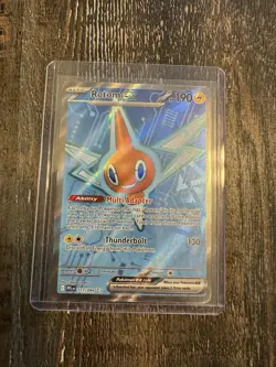 Rotom ex 111/094 Full Art Ultra Rare Phantasmal Flames Pokemon - Image 1