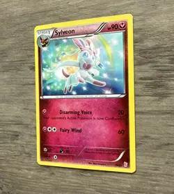 2014 Pokemon Sylveon XY04 Black Star Promo Rare Eeveelution - Image 2