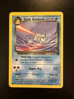 Dark Golduck 37/82 Team Rocket Regular Pokemon - Image 1