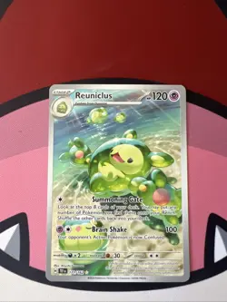 Pokemon Reuniclus SV05 Temporal Forces Illustration Rare Holo 171/162 HP 120 - Image 1