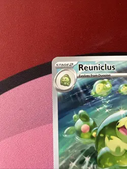 Pokemon Reuniclus SV05 Temporal Forces Illustration Rare Holo 171/162 HP 120 - Image 5