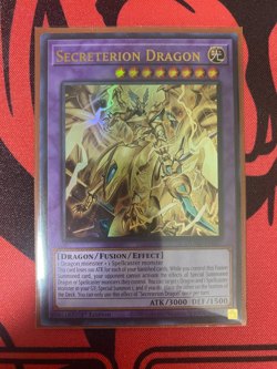 YuGiOh Secreterion Dragon DUAD-EN037 Duelist's Advance 1st Edition NM - Image 1