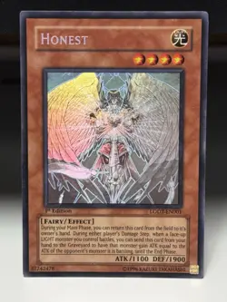 Honest (Ghost Rare) LODT-EN001 Light of Destruction 1st Edition - Image 1