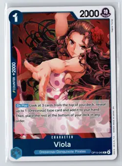Viola #OP15-040 Adventure on Kami's Island Foil One Piece - Image 1