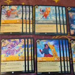 Disney Lorcana TCG Lilo & Stitch Themed 60 Card Deck Winterpsell Amber/Steel - Image 2