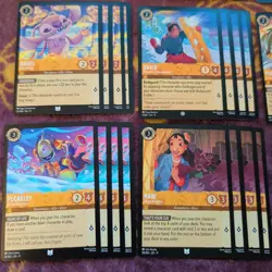 Disney Lorcana TCG Lilo & Stitch Themed 60 Card Deck Winterpsell Amber/Steel - Image 3