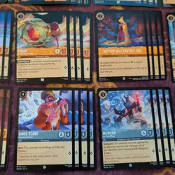 Disney Lorcana TCG Lilo & Stitch Themed 60 Card Deck Winterpsell Amber/Steel - Image 5