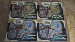 Pokemon 2x Leafeon + 2x Glaceon VSTAR Special Collection Boxes - New In Hand! - Image 1