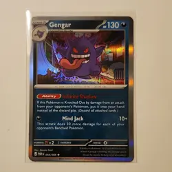 Gengar 050/088 Reverse Holo Pokemon Card SV Promo Near Mint Rare - Image 1