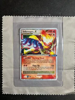 🔥 Infernape Lv.X DP10 Promo Holo Rare 2007 Pokemon Card – Black Star – Diamond - Image 1
