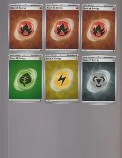 Pokemon TCG Holo Energy 24 Card LP to NM Lot - Image 3