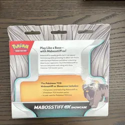 Pokemon Mabosstiff ex Showcase Kit Sealed Promo Card & 3 Booster Packs lot 3 - Image 3