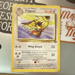 Pokemon Pidgeot Jungle 24/64 Rare Stage 2 80 HP English Regular TCG Card - Image 1