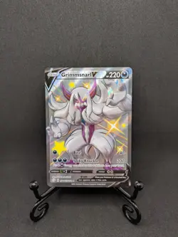 Grimmsnarl V Pokemon Shining Fates SV116/SV122 Shiny Full Art Ultra Rare NM-M - Image 1