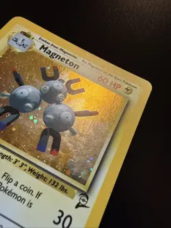 Magneton Base Set 2 Holo Unlimited Rare Card 9/130 Pokemon - Image 3