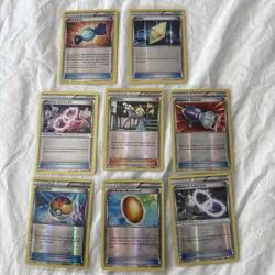 Pokemon Trainer Lot 8 Rare holographic cards from Pokemon TCG - Image 1