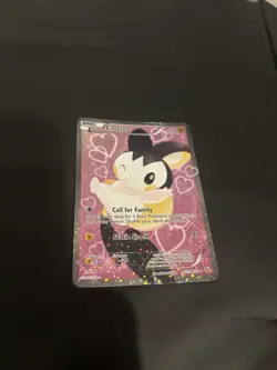 Pokemon Emolga TCG Full Art Rare Card Legendary Treasures RC23/RC25 - Image 1