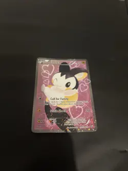 Pokemon Emolga TCG Full Art Rare Card Legendary Treasures RC23/RC25 - Image 2