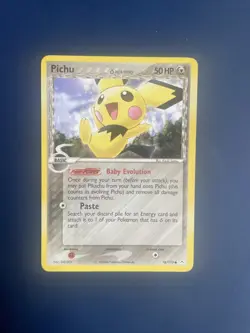 Pichu 76/110 - EX Holon Phantoms - Pokemon Card 2006 - LP+ - Image 1