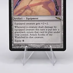 Magic The Gathering Card MTG Rare Scythe of the Wretched Mirrodin Artifact - Image 5