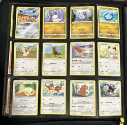 2018 Pokemon Sun & Moon Base Set 60 Cards Non- HOLO Team Up Lot LP/NM - Image 3