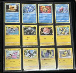 2018 Pokemon Sun & Moon Base Set 60 Cards Non- HOLO Team Up Lot LP/NM - Image 5