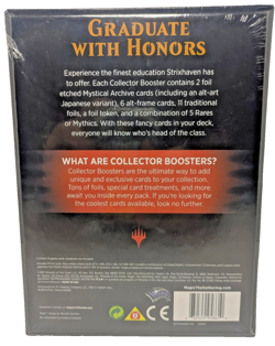 Magic: The Gathering Strixhaven: School of Mages 15 Card Collector Booster Pack - Image 2
