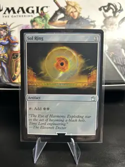 Sol Ring Surge Foil Magic the Gathering MTG Doctor Who 0836 NM Universes Beyond - Image 1