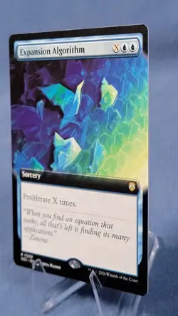 Expansion Algorithm (Extended Art) 69 (R) MTG Commander: Secrets of Strixhaven - Image 4