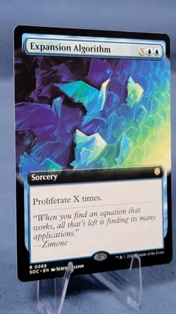 Expansion Algorithm (Extended Art) 69 (R) MTG Commander: Secrets of Strixhaven - Image 5