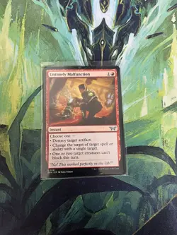MTG Untimely Malfunction 0161 Duskmourn - Image 1