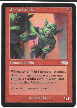 Goblin Lackey - Urza's Saga - Magic the Gathering MTG - Image 1