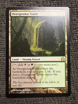 Overgrown Tomb Return to Ravnica Regular - Image 1