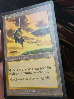 Serra's Sanctum Urza's Saga Magic the Gathering MTG - Image 2