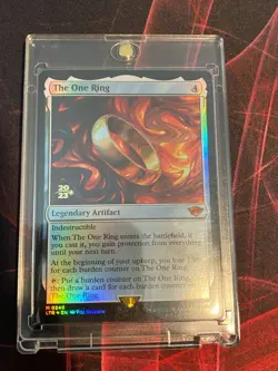 2023 The One Ring Prerelease FOIL Magic MTG Lord of the Rings LTR - Image 1